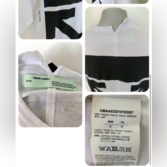 New Off-White men’s T-shirt - Picture 4 of 4